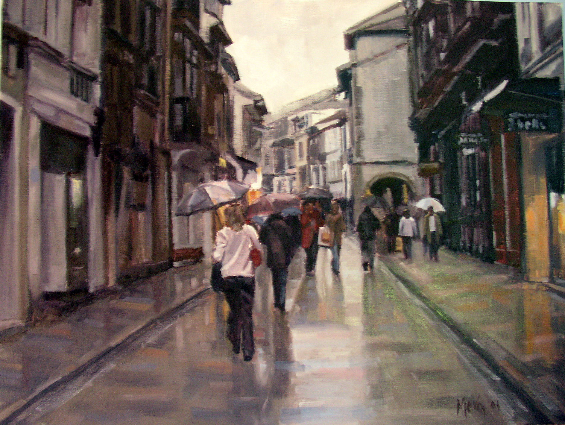 Rivero lluvia